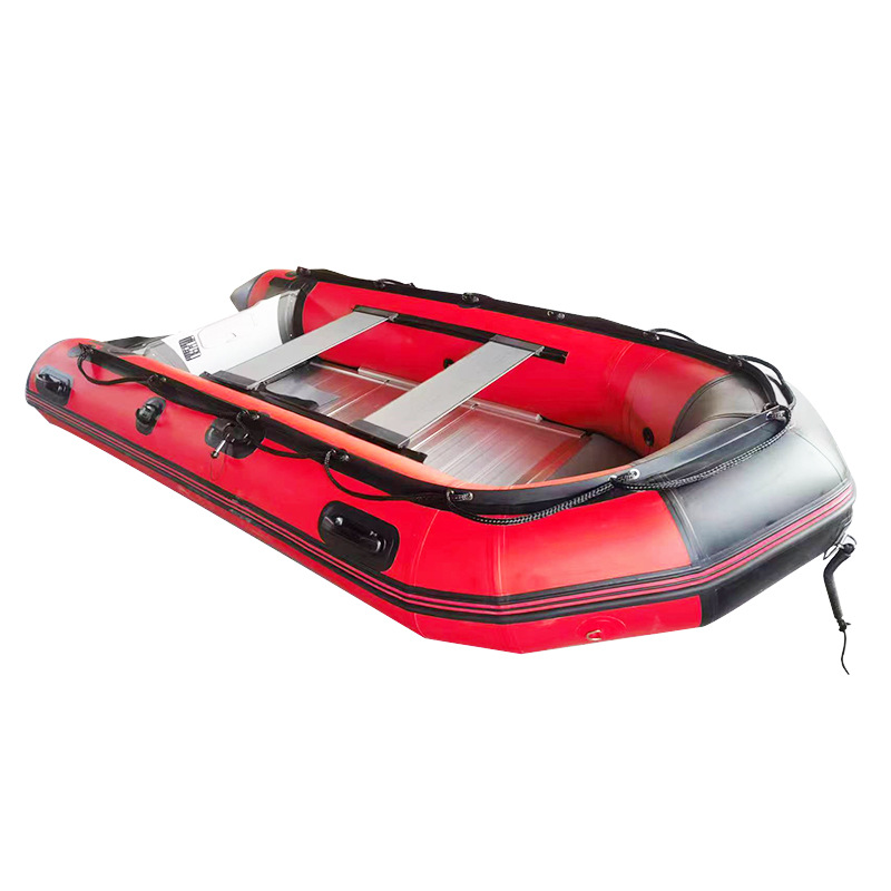 山东厂家销售橡皮艇 加厚耐磨PVC充气救援艇 耐磨抗造充气船