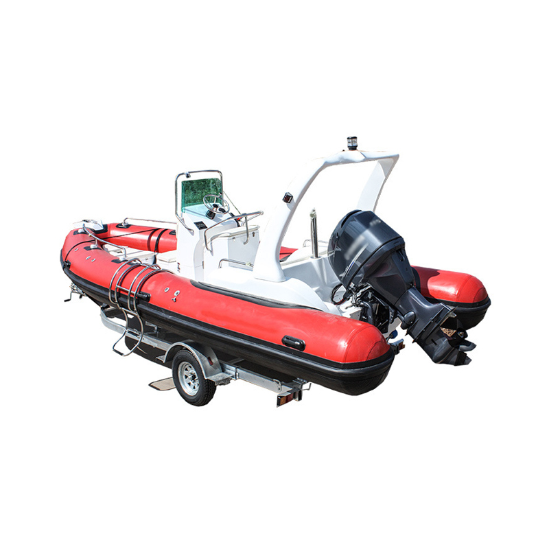 救援救灾玻璃钢快艇冲锋艇巡逻钓鱼船充气皮划艇橡皮艇休闲钓鱼